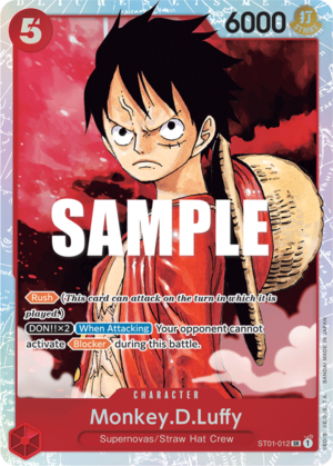 Monkey D. Luffy - Character-ST01