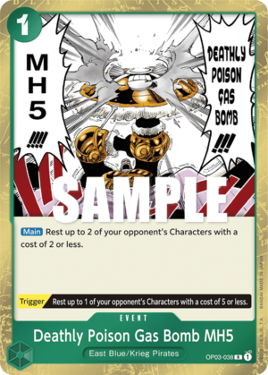 Deathly Poison Gas Bomb MH5-OP03