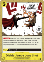 Diable Jambe Joue Shot-OP04