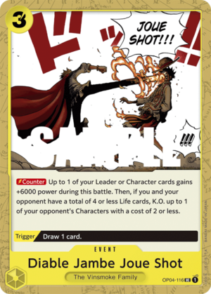Diable Jambe Joue Shot-OP04
