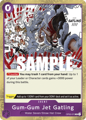 Gum-Gum Jet Gatling-OP03