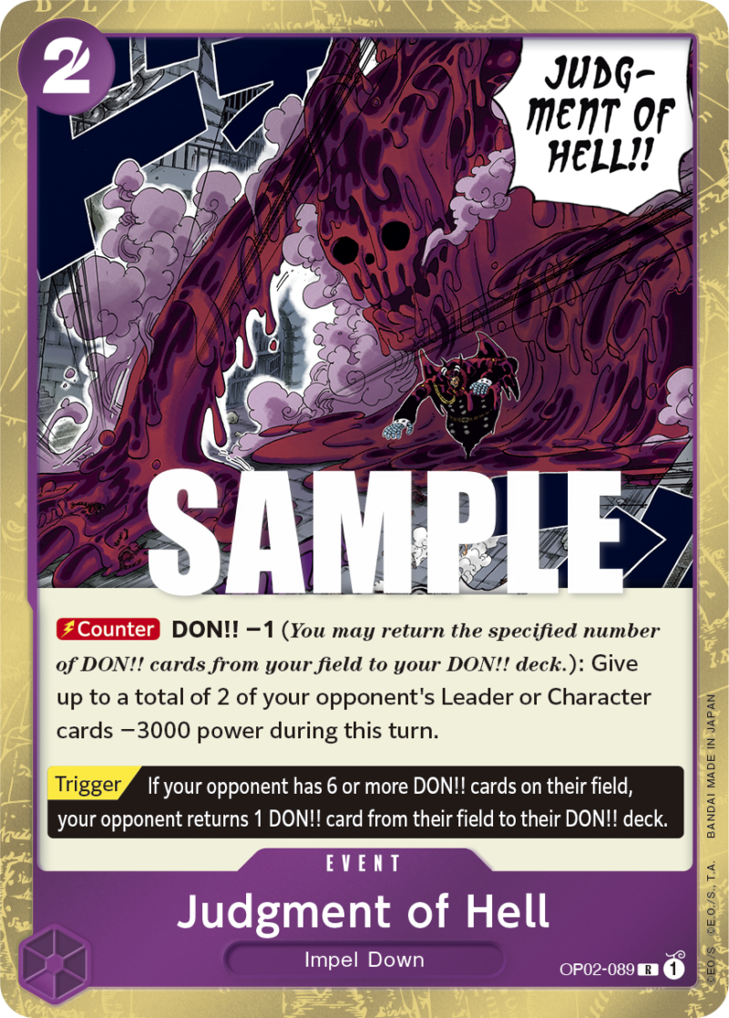 Judgment of Hell-OP02