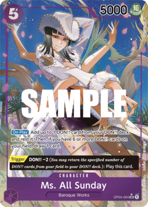 Ms. All Sunday-OP04-Parallel