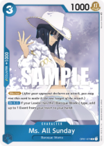 Ms. All Sunday-OP01