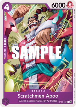 Scratchmen Apoo-OP01