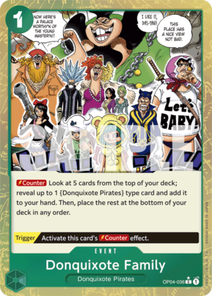 Donquixote Family-PRB01-Map Foil