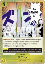 El Thor-PRB01-Map Foil