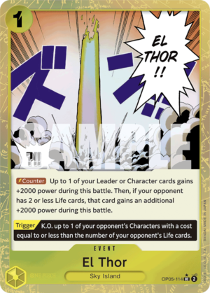 El Thor-PRB01-Map Foil