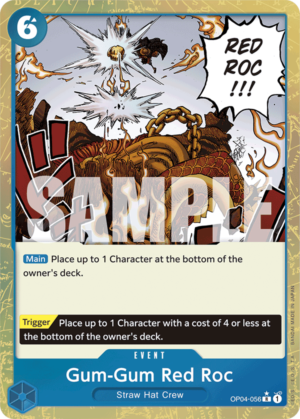 Gum-Gum Red Roc-PRB01-Map Foil