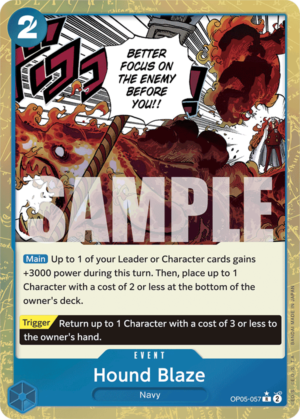 Hound Blaze-PRB01-Map Foil