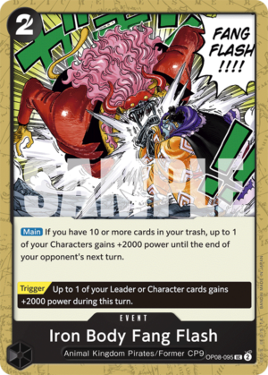 Iron Body Fang Flash-OP08