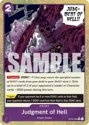 Judgment of Hell-PRB01-Map Foil