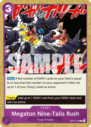 Megaton Nine-Tails Rush-OP07