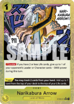 Narikabura Arrow-PRB01-Map Foil
