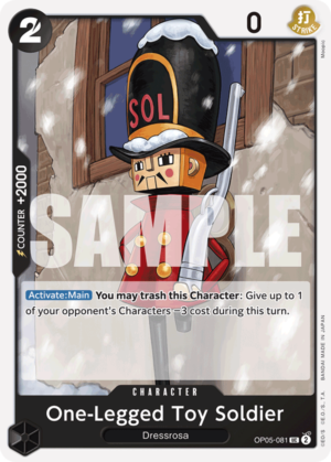 One-Legged Toy Soldier-PRB01