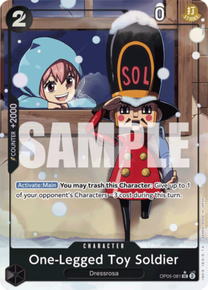 One-Legged Toy Soldier-PRB01-Parallel