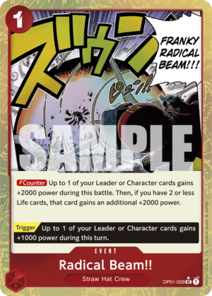Radical Beam!!-PRB01-Map Foil