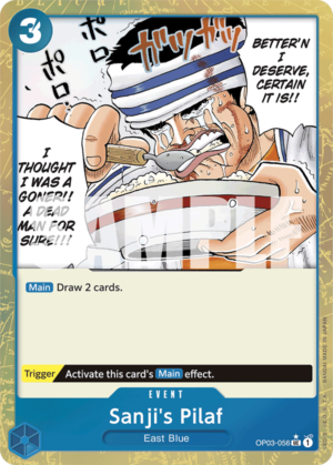 Sanji's Pilaf-PRB01-Map Foil