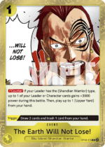 The Earth Will Not Lose!-OP08