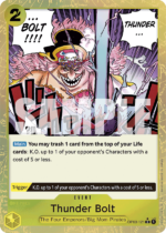 Thunder Bolt-PRB01-Map Foil